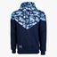 Arsenal Blue Camo Cotton-Poly Relaxed Fit Ascend Pullover Hoodie