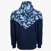 Picture of Arsenal Blue Camo Cotton-Poly Relaxed Fit Ascend Pullover Hoodie