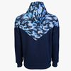 Picture of Arsenal Blue Camo Cotton-Poly Relaxed Fit Ascend Pullover Hoodie