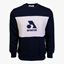 Picture of Arsenal Blue / Grey Cotton-Poly Standard Fit Logo Pullover Sweater