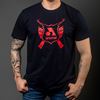 Arsenal Blue Cotton Relaxed Fit Classic T-Shirt