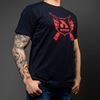 Arsenal Blue Cotton Relaxed Fit Classic T-Shirt