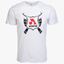 Arsenal White Cotton Relaxed Fit Classic T-Shirt