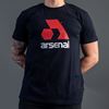 Picture of Arsenal Black Cotton Relaxed Fit Logo T-Shirt