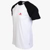 Picture of Arsenal White / Black Cotton Relaxed Fit Retro T-Shirt