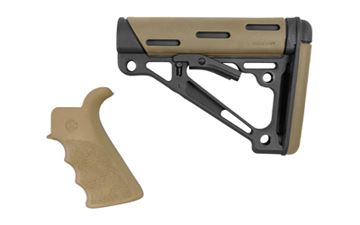 HOGUE AR15 KIT GRP/STCK MIL SPEC FDE