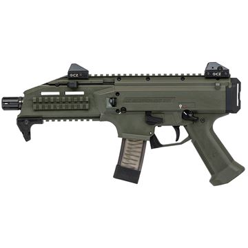 Picture of CZ Scorpion EVO 3 S1 9mm OD Green Semi-Automatic 20 Round Pistol