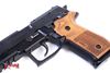Picture of Arex Rex Zero 1S-01W Black with Oak Wood Grips 9mm Semi-Automatic 17 Round Pistol