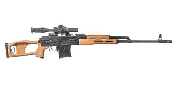 Picture of CUGIR PSL 54 7.62x54R Semi-Automatic Marksman Rifle with PO 4x24 Optic