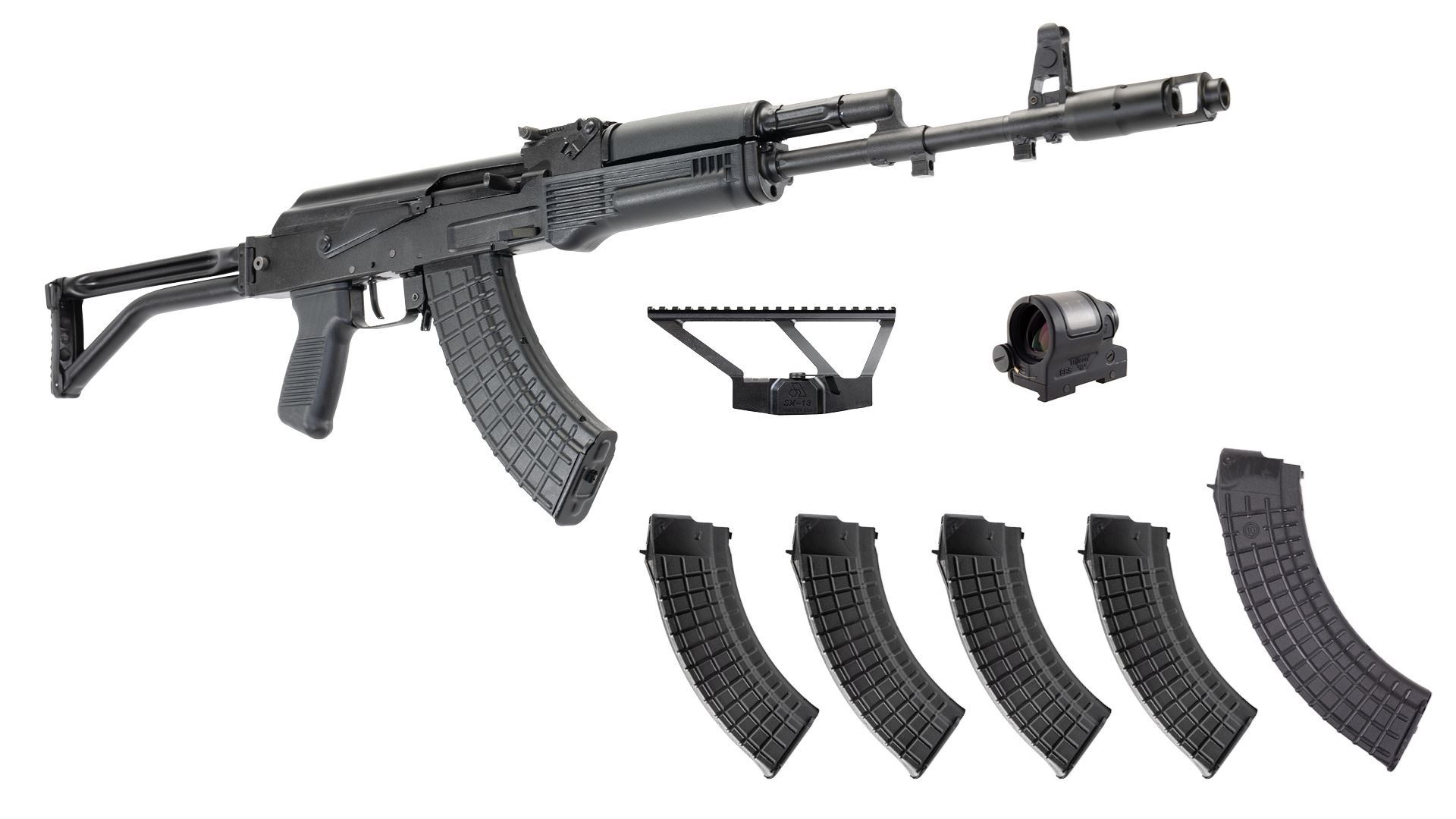 Arsenal SAM7SF 7.62x39mm Trijicon Reflex Scope Ultimate Professional