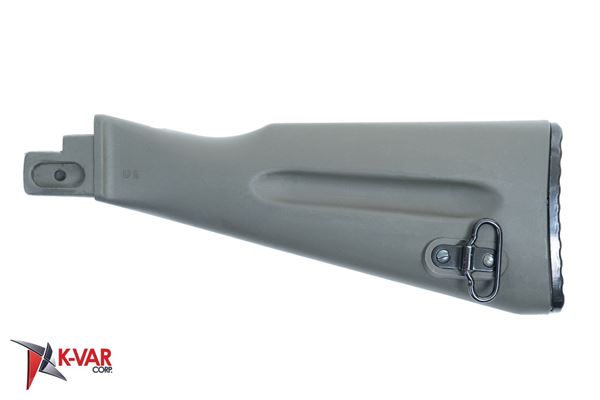 Picture of Arsenal OD Green Polymer Warsaw Pact Length Buttstock Assembly for Stamped Receivers