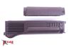 Picture of Arsenal Plum Polymer Handguard Set with Stainless Steel Heat Shield for Milled Receiver