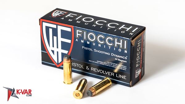 Picture of Fiocchi Ammunition 44 Remington Magnum 240 Grain Jacketed Soft Point 50 Round Box