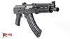 Picture of Zastava ZPAP92 7.62x39mm Semi-Automatic 30 Round AK47 Pistol with Wood Forearm Synthetic Grip