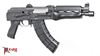 Picture of Zastava ZPAP92 7.62x39mm Semi-Automatic 30 Round AK47 Pistol with Wood Forearm Synthetic Grip