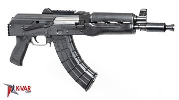 Picture of Zastava ZPAP92 7.62x39mm Semi-Automatic 30 Round AK47 Pistol with Booster Muzzle Brake and Rails