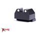 Picture of Arex Steel Rear Sight with White Center Dots for Rex Zero 1 Pistols
