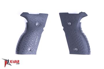 Picture of Arex Black Polymer Pistol Grip Set for Rex Alpha
