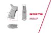 THRiL Rugged Tactical Grip  Gray