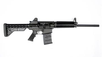 Picture of JTS AR-Style 12 Gauge Black Semi-Automatic 5 Round Shotgun with Picatinny Rail