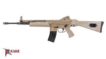 Picture of MarColMar Firearms CETME L Gen 2 5.56x45mm / 223 Rem FDE Semi-Automatic Rifle without Rail