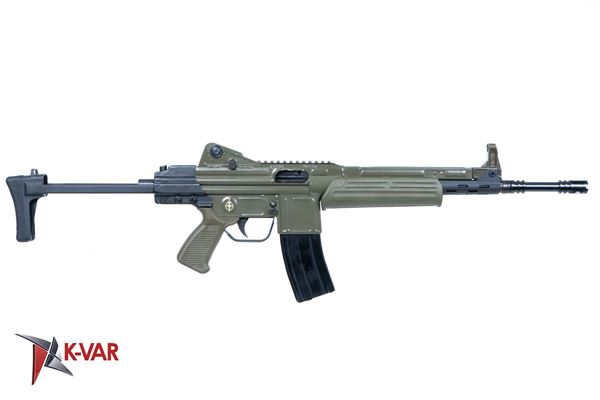 MarColMar Firearms CETME LC GEN 2 5.56x45mm / 223 Rem Spanish Green Semi-Automatic Rifle with Rail