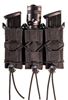 High Speed Gear Pistol TACO MOLLE Triple Magazine Pouch