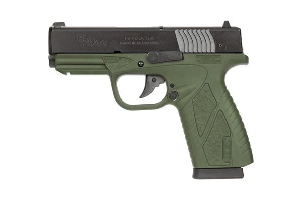 Bersa 9mm Conceal Carry Double Action Olive Drab 8 Round Pistol