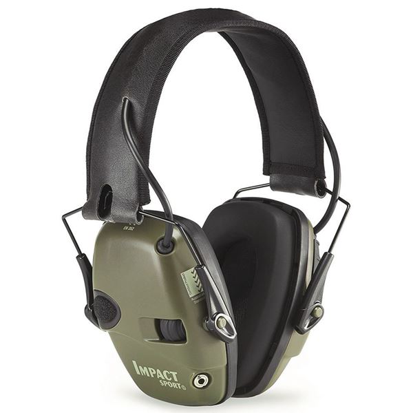 Picture of Howard Leight Impact Sport OD Green Electronic Earmuff