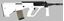 Steyr Arms AUG A3 M1 5.56x45mm / 223 Rem White Semi-Automatic Rifle with Extended Rail