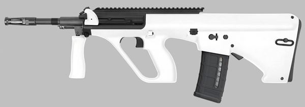 Picture of Steyr Arms AUG A3 M1 NATO 5.56x45mm / 223 Rem White Semi-Automatic Rifle with Extended Rail