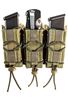 High Speed Gear Pistol TACO MOLLE Triple Magazine Pouch