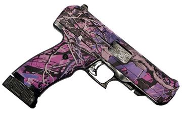 Picture of Hi-Point Firearms JHP 40 S&W Pink Camo Semi-Automatic 10 Round Pistol