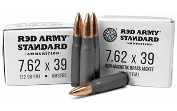 Picture of Red Army Standard 7.62x39mm 122 Grain FMJ Ammunition 1000 Rounds
