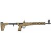 Kel-Tec  Sub-2000 Glock 19 Rifle 16.25" 9mm 10rd M-LOK Compatible Blued Tan Finish