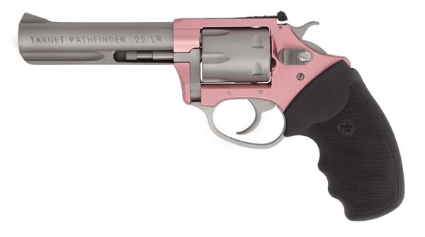 Charter Arms Pathfinder® Lite .22 LR 8rd 4.2" Barrel Pink/Stainless Steel Revolver