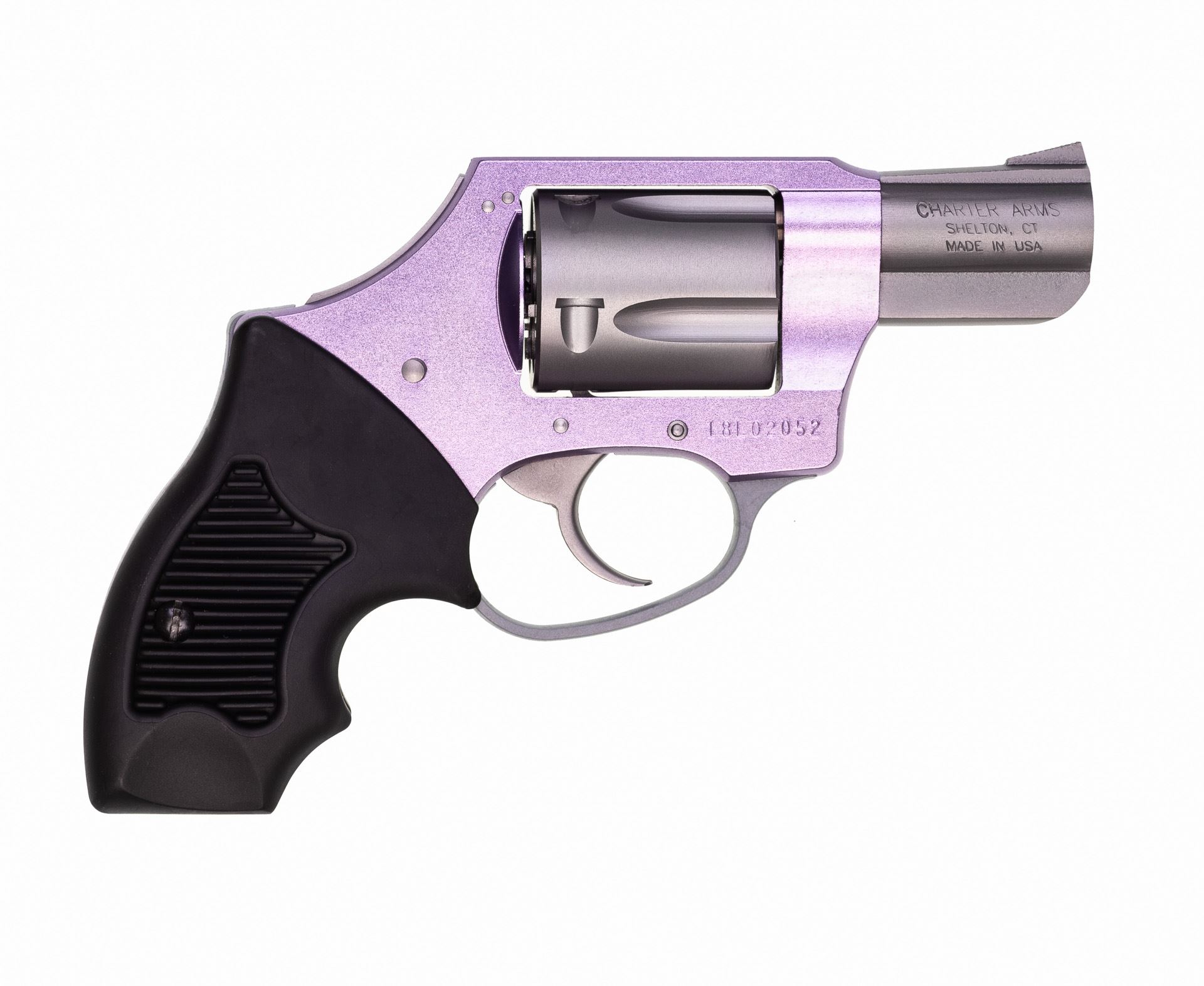Charter Arms Lavender Lady .38 Special 2" Barrel 5rd Lavender Stainless