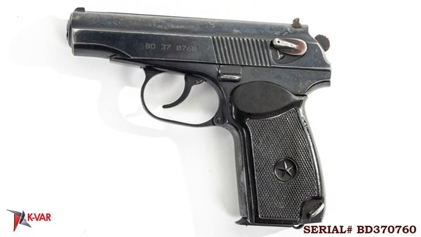 Picture of Arsenal BD370760 9x18mm Makarov 8 Round Bulgarian Pistol 1997