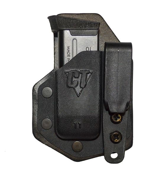 Picture of CompTac eV2 Mag Pouch - #43 - Glock 43 - Black - LSC- Black