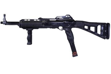 Hi-Point Firearms Model 4595 45 ACP Black w/ Forward Grip, 2 Redball Mags Kit 9 Round Carbine