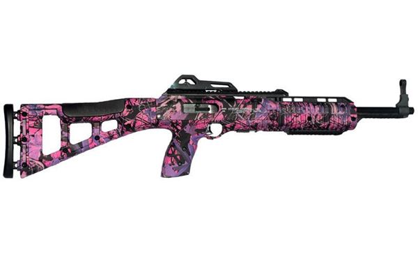 Picture of Hi-Point Firearms Model 995 9mm Pink Camo 10 Round Carbine