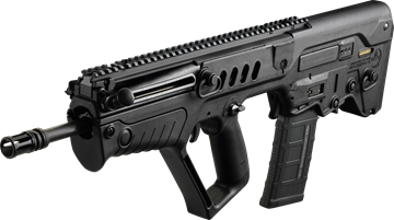 Picture of IWI TAVOR X95 Bullpup Rifle .300 AAC 16.5" Barrel RH 30rd BUIS  Flattop Black