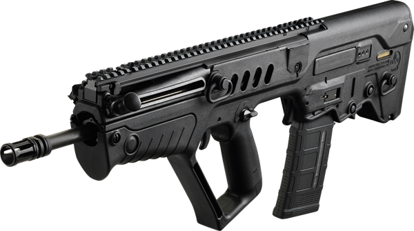 Picture of IWI TAVOR X95 Bullpup Rifle .300 AAC 16.5" Barrel RH 30rd BUIS  Flattop Black