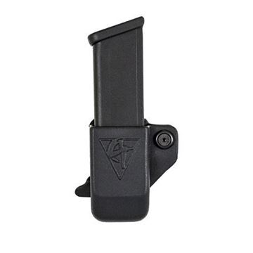 Picture of CompTac Single Mag Pouch OWB Kydex-#39 - SW MP Shield 9 EZ - LSC (Right Hand Shooter) Black