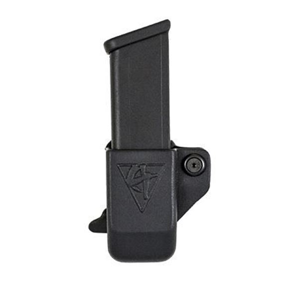 CompTac Single Mag Pouch OWB Kydex-#39 - SW MP Shield 9 EZ - LSC (Right Hand Shooter) Black