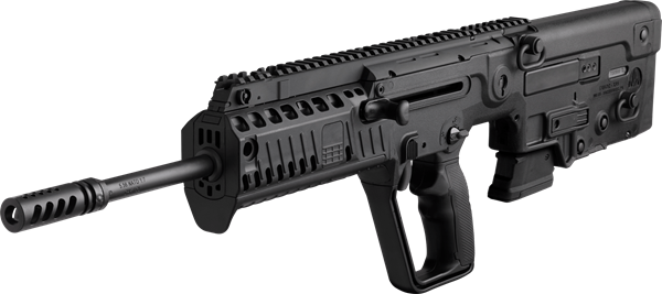 Picture of IWI TAVOR X95 CA Compliant Bullpup Rifle 5.56 Nato 18" Barrel RH 10rd BUIS Flattop Black