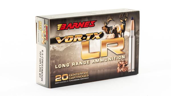 Barnes Vor-LRX Boat Tail 6.5 Creedmoor 200rd case (10 boxes)