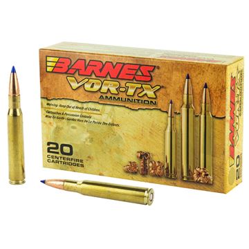 Barnes Vor-TX Rifle TTSX BT 168 grains 30-06 Sprg 20rd pack