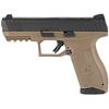 Picture of IWI MASADA Optics Ready Pistol Flat Dark Earth 9mm 4.1" Barrel (2) 17RD Mag 3 Dot Sight