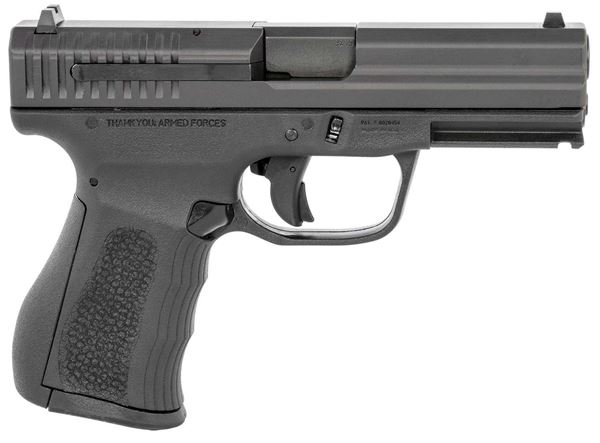 FMK 9mm 4" Barrel, Fast Action Trigger Drop Free 14 rd mags, Black